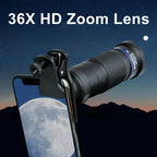 Dragon 36X Mobile Phone Lens Kit With Tripod