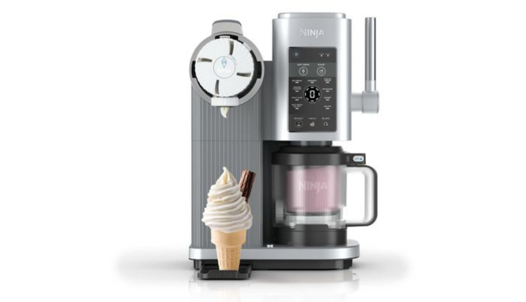 Ninja Creami 13-IN-1 Scoop & Swirl Soft Serve and Ice Cream Maker -NC701EU