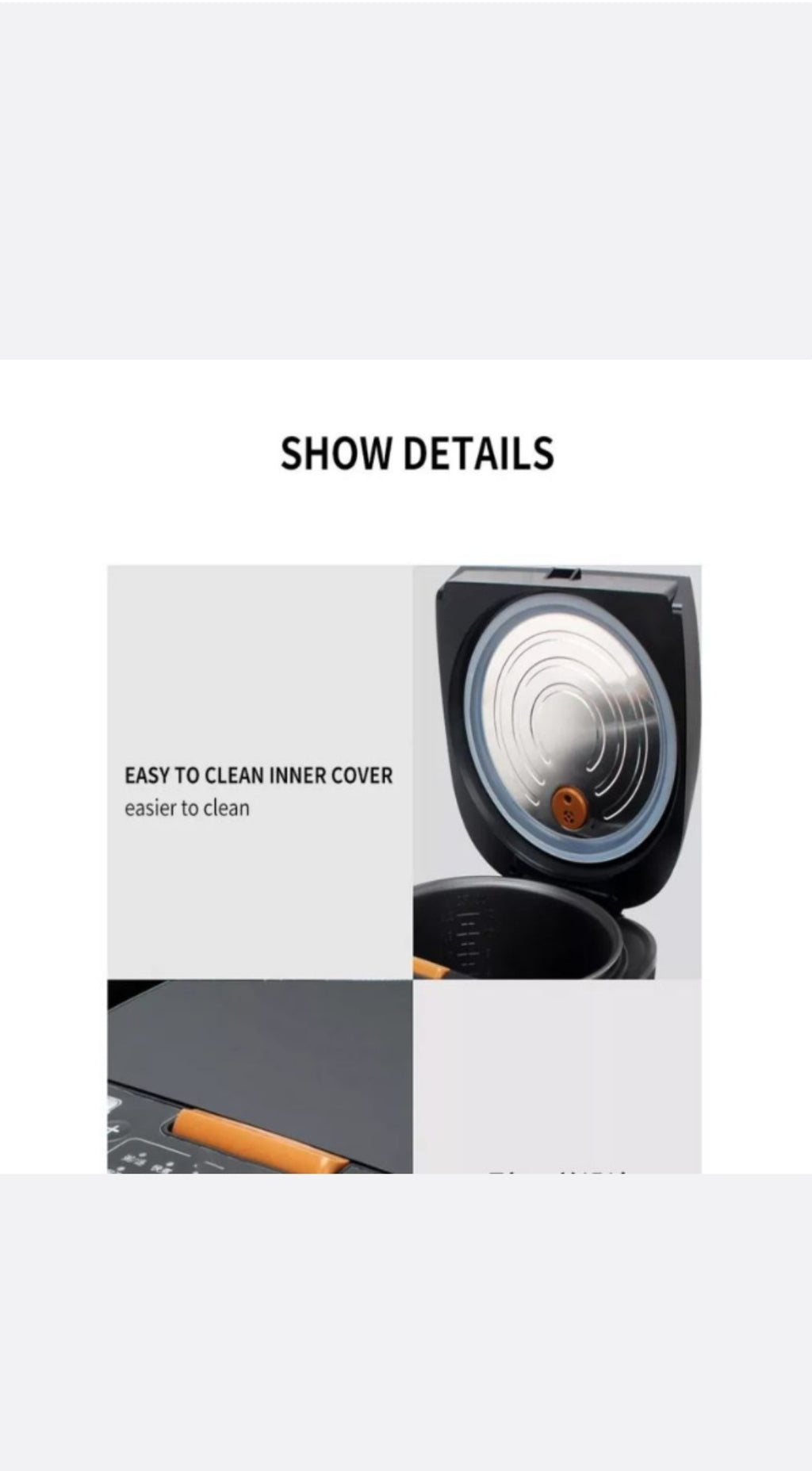Multifunction Electric Cooker with Preset Timer