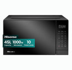Hisense 45L 1000W Electronic Microwave Oven - Black