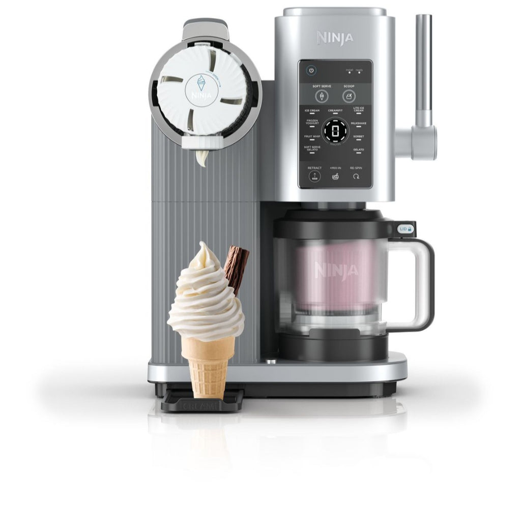 Ninja Creami 13-IN-1 Scoop & Swirl Soft Serve and Ice Cream Maker -NC701EU