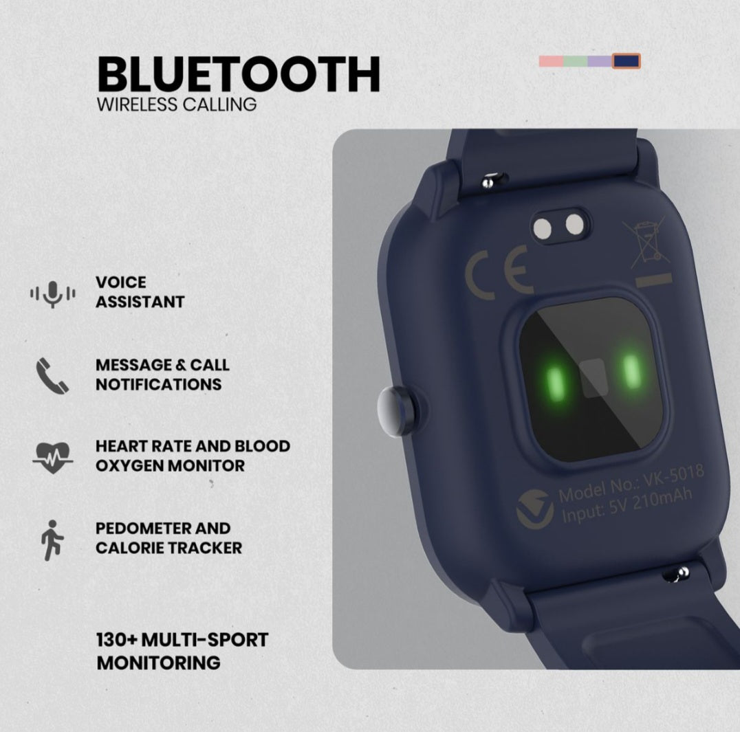 Volkano Vivo Series Kids Smart Watch with Bluetooth Calling