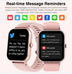 Smartwatch with Bluetooth Call & Fitness Tracker