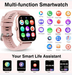Smartwatch with Bluetooth Call & Fitness Tracker