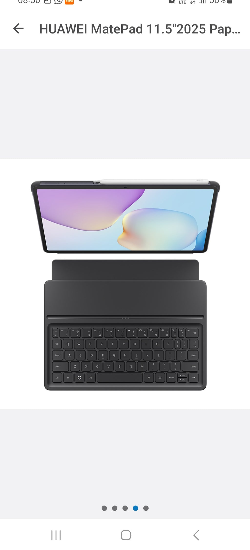 Lenovo Idea Tab TB336ZU 11" 5G 8GB/128GB Tablet Grey