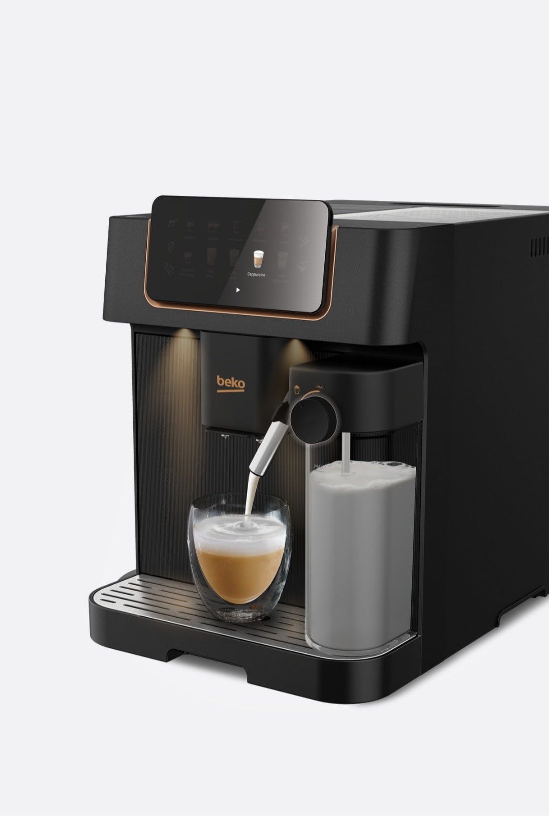 BEKO CEG7404C Café Experto Fully Automatic Coffee machine with milk cup