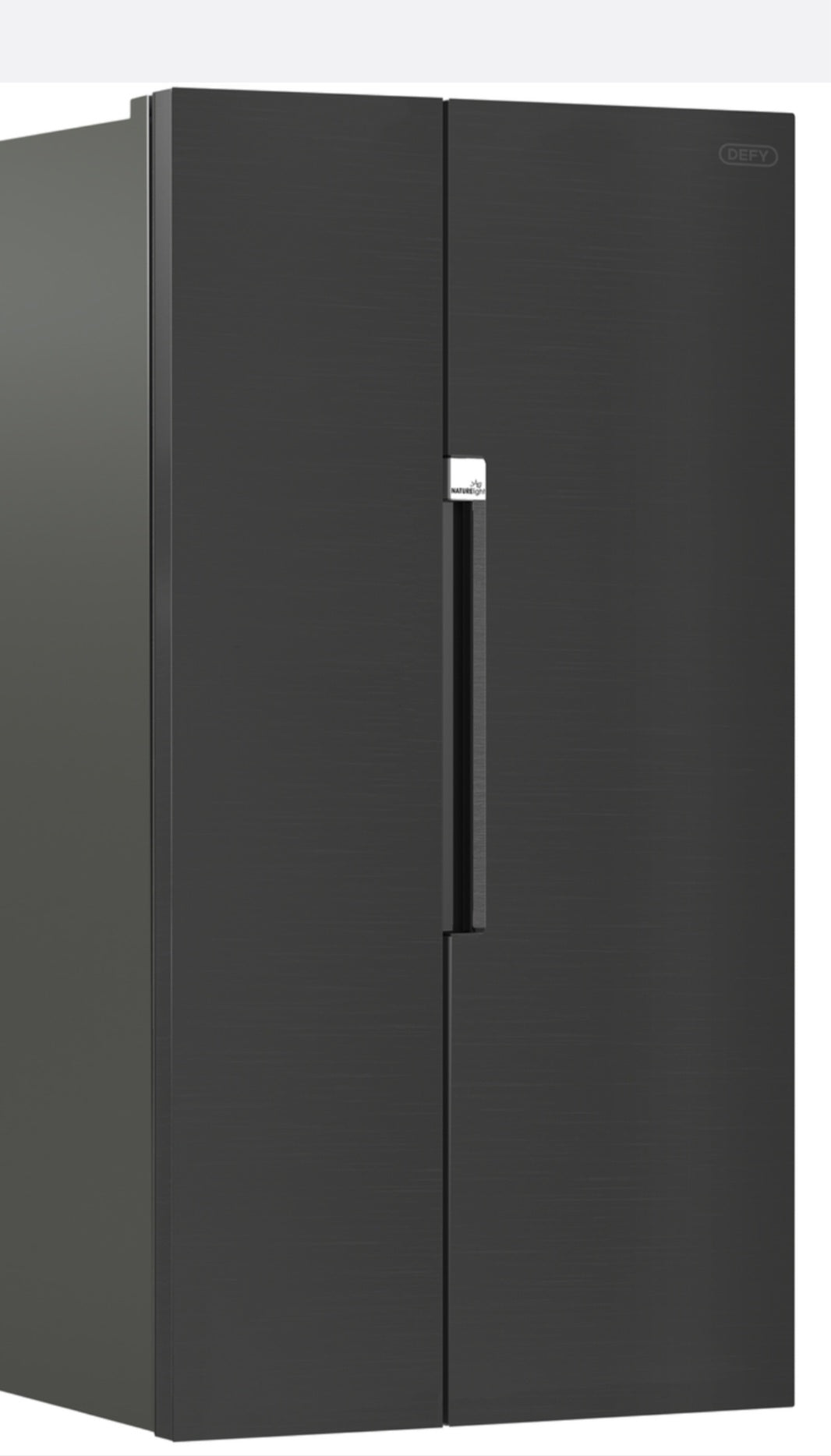 Defy 559L DFF636 Naturelight Technology Side by Side Fridge Freezer Dark