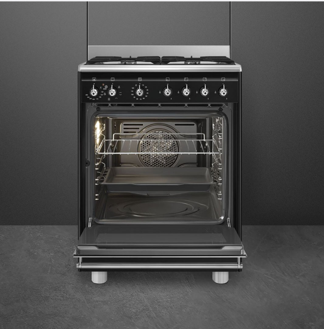 Smeg 4 Burner 60cm Gas/Electric Cooker