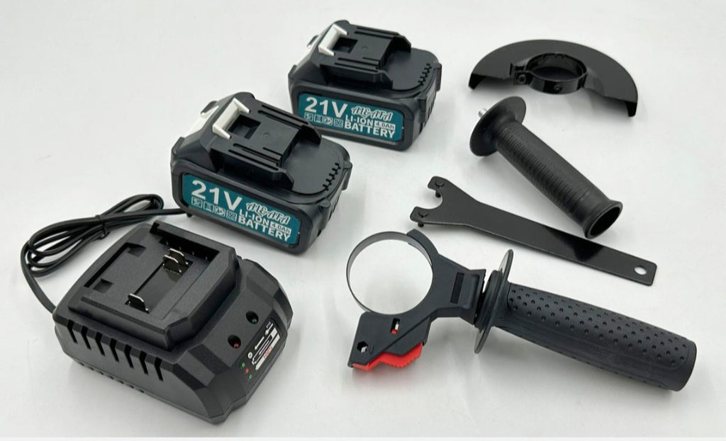 POINTEKX 600NM Impact Wrench Cordless Brushless with 2 Battery