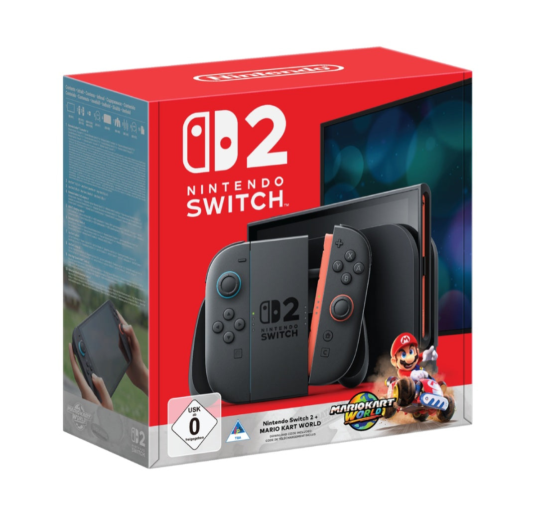 Nintendo Switch 2 Console + Mario Kart World Bundle