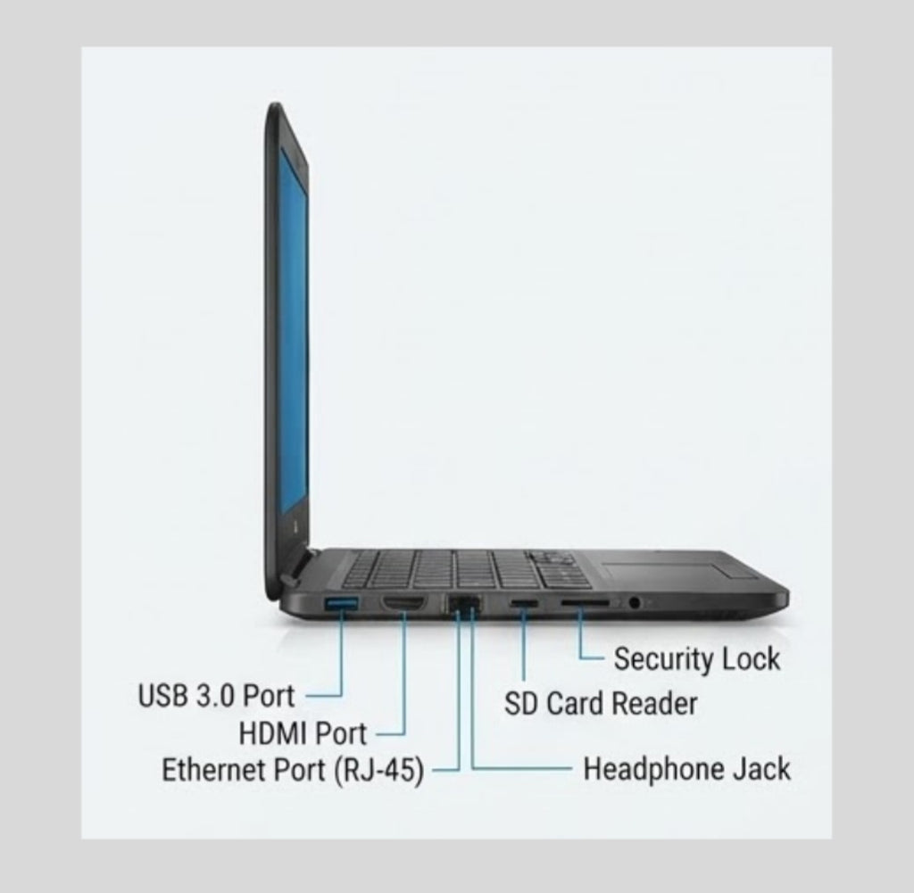 Dell Latitude E7270 Laptop - Intel Core i7, 8GB RAM, 256GB SSD (refurb)