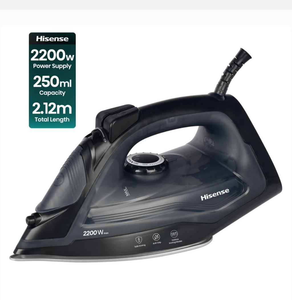 Hisense 2200W Ceramic Iron with High Accurate Temperature Control