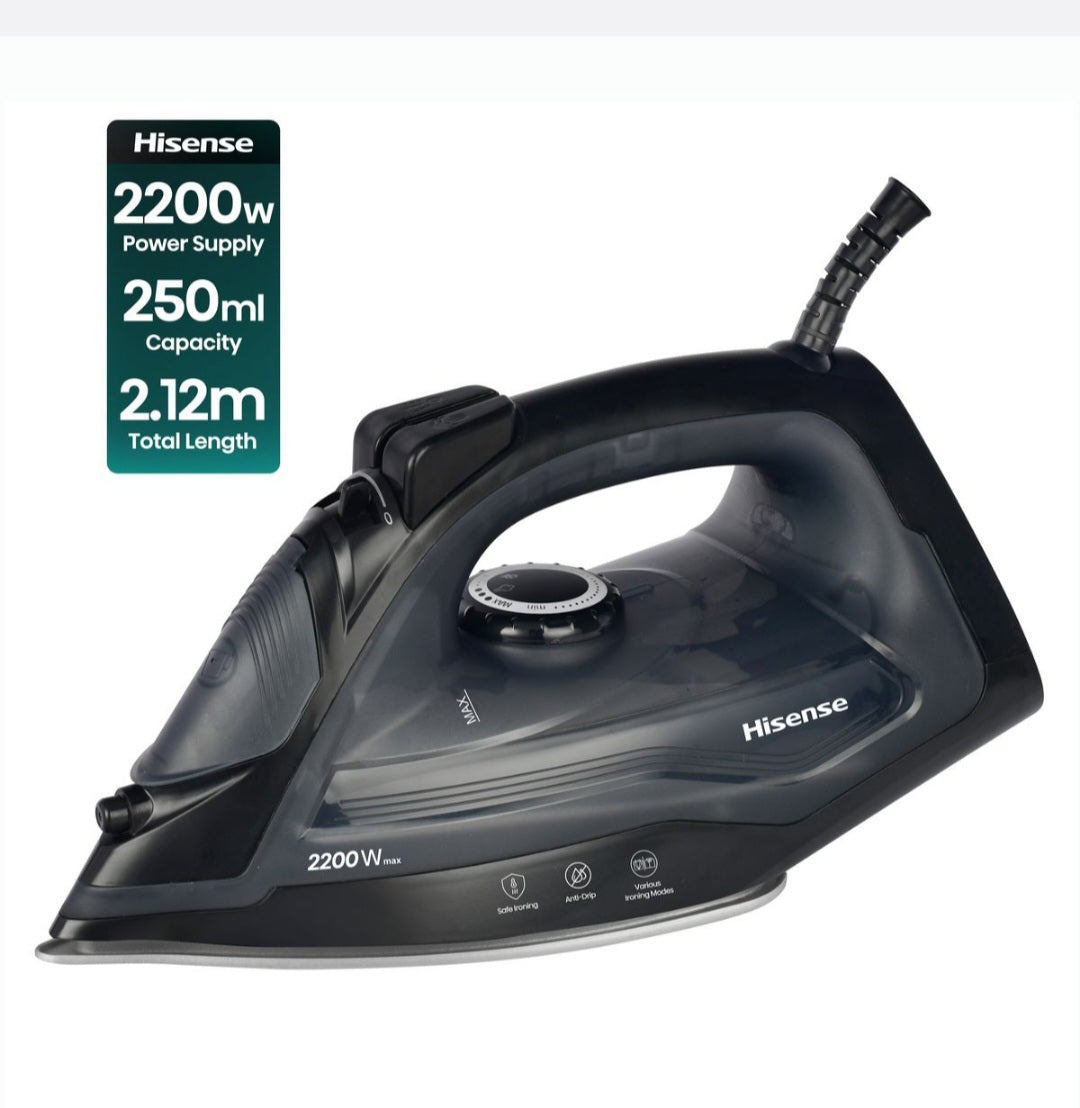 Hisense 2200W Ceramic Iron with High Accurate Temperature Control