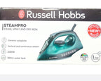 Russell Hobbs SteamPro 2200W Steam, Spray & Dry Iron Ceramic Vertical Steam