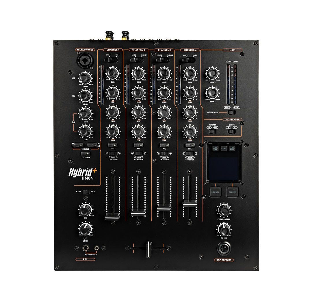 Hybrid + HM04 - 4 Channel DJ Mixer