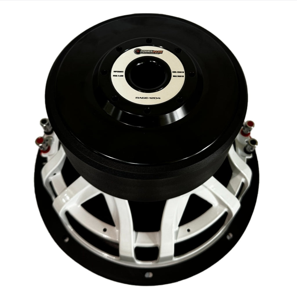 Powerbass RAGE-12D4 3500W RMS 12" DVC Subwoofer