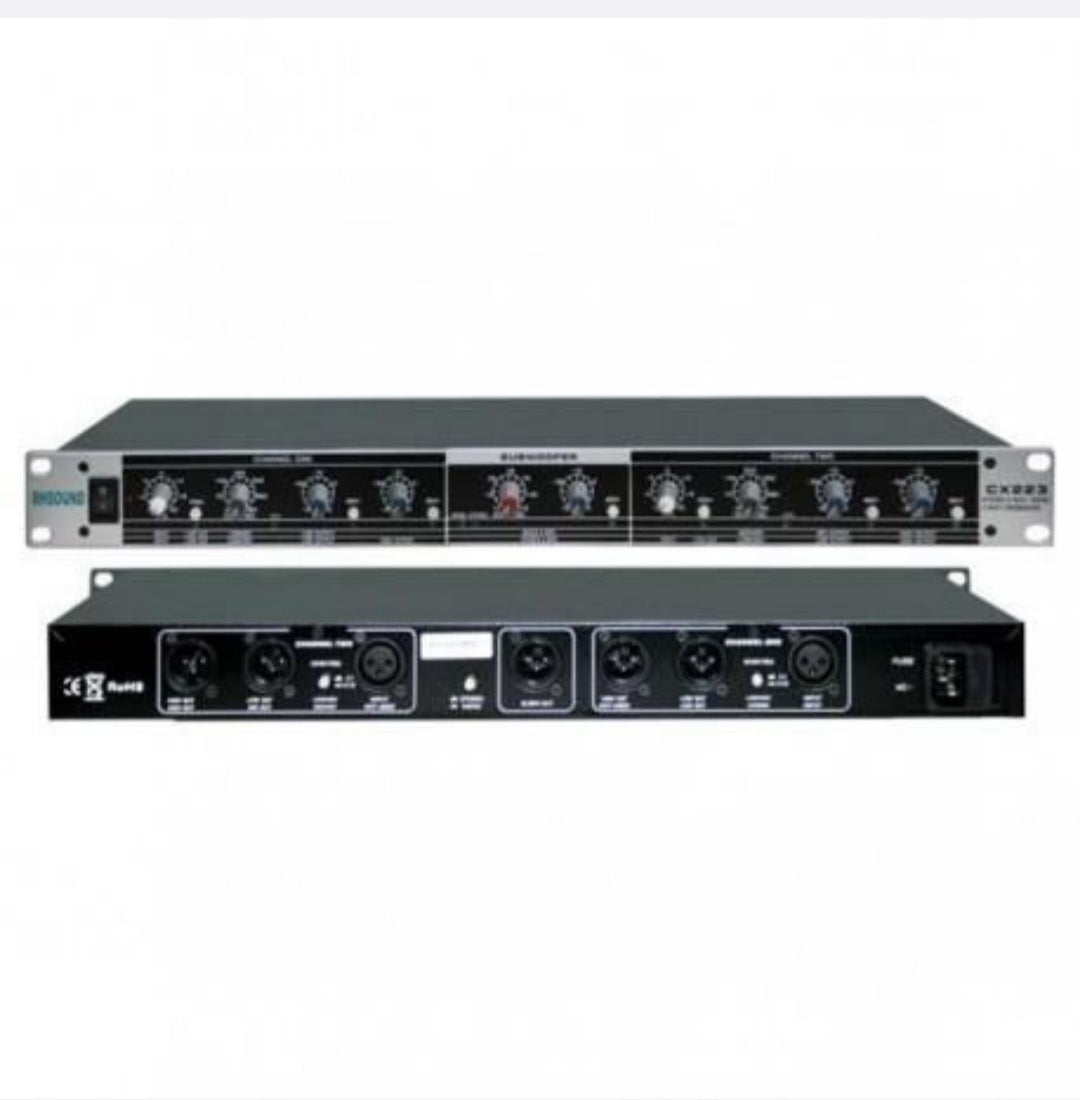 Hybrid CX223 - 2-Way Stereo/3-Way Mono, Active Crossover