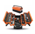 85 Piece Tool Box Set With Metal Box - 1/4" & 1/2"