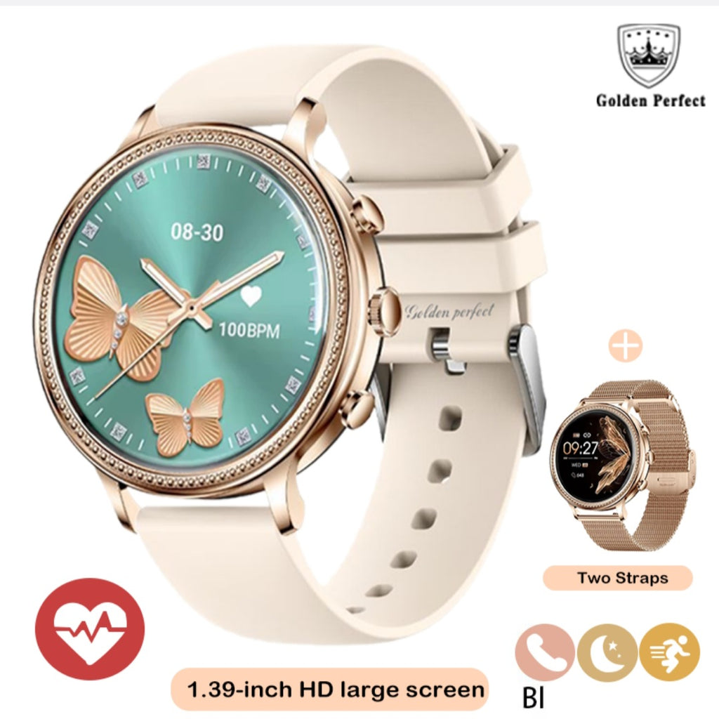 Women's Bluetooth Smartwatch - Health, Fitness & Fashion in One