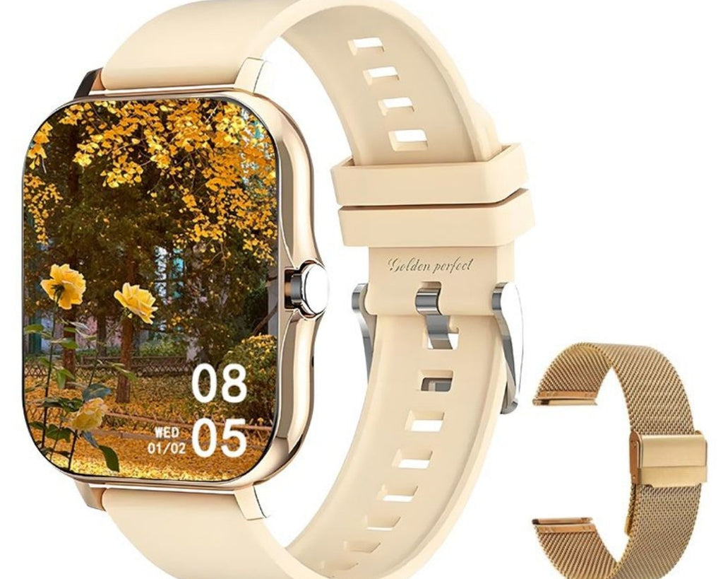 Luxury Fashion Smart Watch for Women - Android & iOS Compatible.