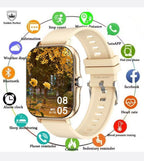 Luxury Fashion Smart Watch for Women - Android & iOS Compatible.