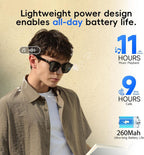 AI Smart Glasses, 2-in-1 Magnetic Sunglasses with Real-Time Translation