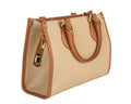 Purset Biometric Fingerprint Lock Handbag - Elegant Beige