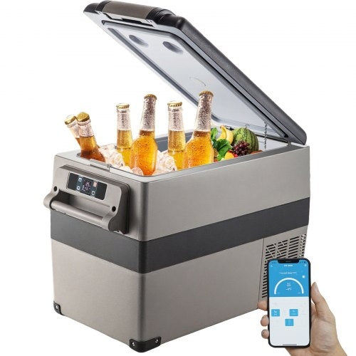 Portable Small Car Freezer 45L Mini Car Freezer Refrigerator 45W Car