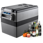 Portable Small Car Freezer 45L Mini Car Freezer Refrigerator 45W Car