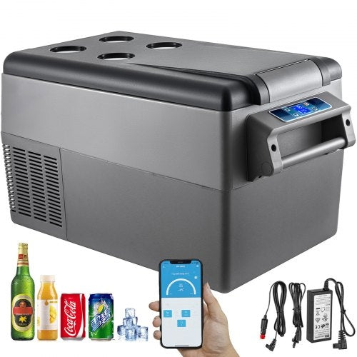 Car Refrigerator 35L Compressor Portable Small Refrigerator Refrige