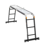 Multi-Purpose Folding Ladder, 7-in-1 Tall Extension Step Ladder, A