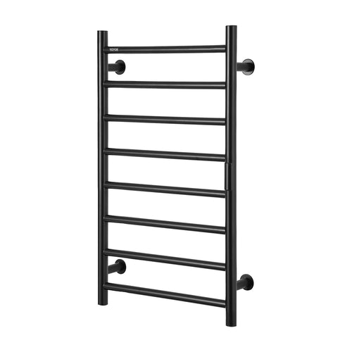 8 Bars Towel Warmer Rack, Wall Mounted Heated Towel Rack for Bathroom,