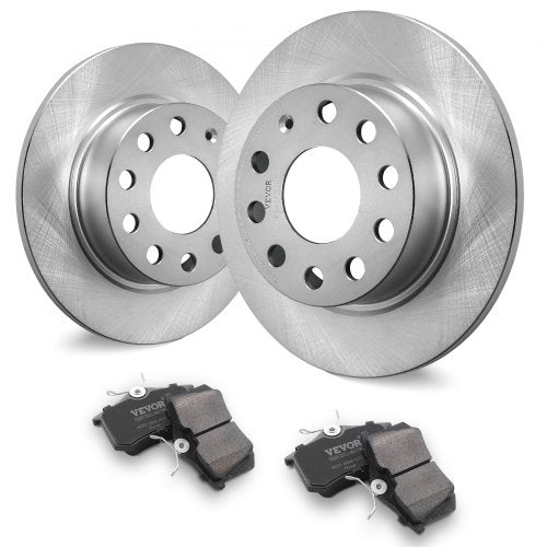 Rear Brake Kit Compatible with Audi A3 (8P), VW Golf 5 6, Seat LEON,
