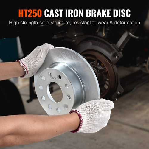 Rear Brake Kit Compatible with Audi A3 (8P), VW Golf 5 6, Seat LEON,