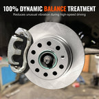 Rear Brake Kit Compatible with Audi A3 (8P), VW Golf 5 6, Seat LEON,
