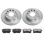 Rear Brake Kit Compatible with Audi A3 (8P), VW Golf 5 6, Seat LEON,