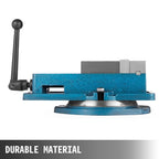 Precision Milling Machine Vise 4 Inch Accu Lock Swivel Base Clamping