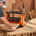 Thickness Planer, Three-Blade, 330 mm Width Worktable Power Benchtop