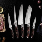 Kitchen Knife Set, 5 Piece High Carbon Stainless Steel Sharp Knife