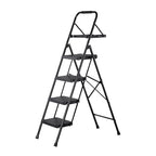 4 Step Ladder, Folding Step Stool with Wide Anti-Slip Pedal, Tool