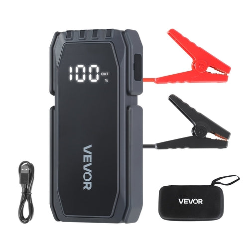 Jump Starter, 1500A Peak, Car Jumper Starter Battery Pack, 12V