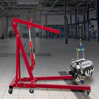 Hydraulic Long Ram Jack, 8 Tons/17363 lbs Capacity, with Single Piston
