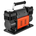 Dual-Cylinder Heavy Duty Air Compressor, 300 L/min Portable Tire
